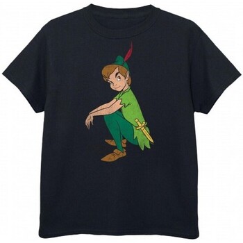 textil Niño Camisetas manga corta Peter Pan Classic Negro