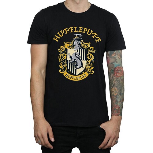 textil Hombre Camisetas manga larga Harry Potter BI1331 Negro