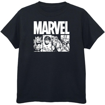 textil Niño Camisetas manga corta Marvel Action Negro
