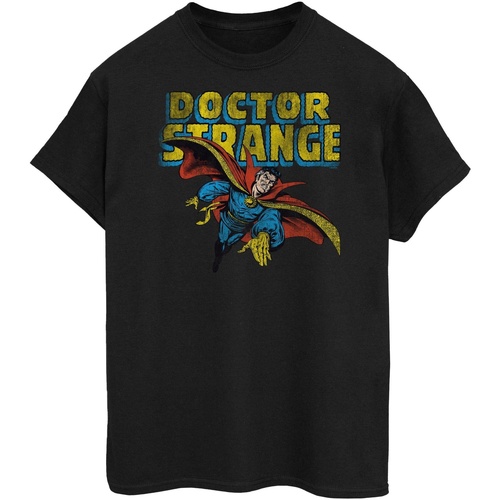 textil Hombre Camisetas manga larga Doctor Strange Flying Negro