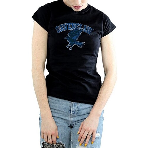 textil Mujer Camisetas manga larga Harry Potter BI1354 Negro