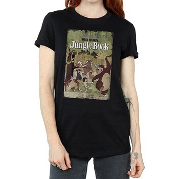 textil Mujer Camisetas manga larga Jungle Book Retro Negro