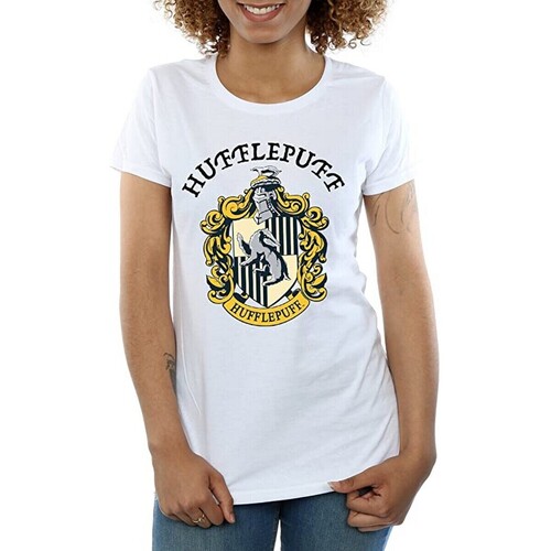 textil Mujer Camisetas manga larga Harry Potter BI1471 Blanco