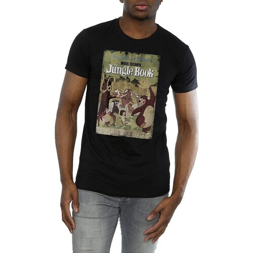 textil Hombre Camisetas manga larga Jungle Book BI1523 Negro