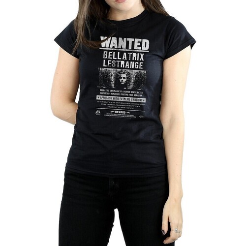 textil Mujer Camisetas manga larga Harry Potter BI1532 Negro