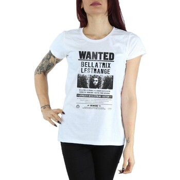 textil Mujer Camisetas manga larga Harry Potter BI1532 Blanco