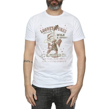 textil Hombre Camisetas manga larga Dessins Animés BI1534 Blanco