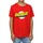 textil Niño Camisetas manga corta The Big Bang Theory Bazinga Rojo