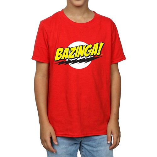 textil Niño Tops y Camisetas The Big Bang Theory BI1581 Rojo
