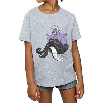 textil Niña Camisetas manga larga The Little Mermaid Classic Gris