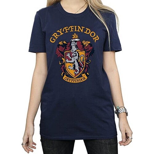 textil Mujer Camisetas manga larga Harry Potter BI1634 Azul