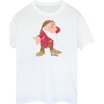 textil Mujer Camisetas manga larga Snow White And The Seven Dwarfs BI1727 Blanco