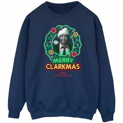 textil Hombre Sudaderas National Lampoon´s Christmas Va Greyscale Clarkmas Azul