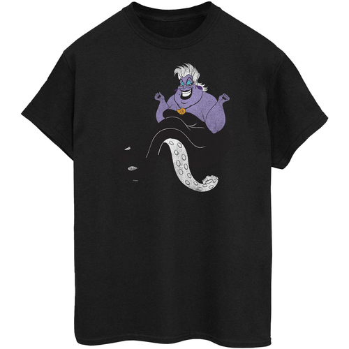 textil Hombre Camisetas manga larga The Little Mermaid BI2168 Negro