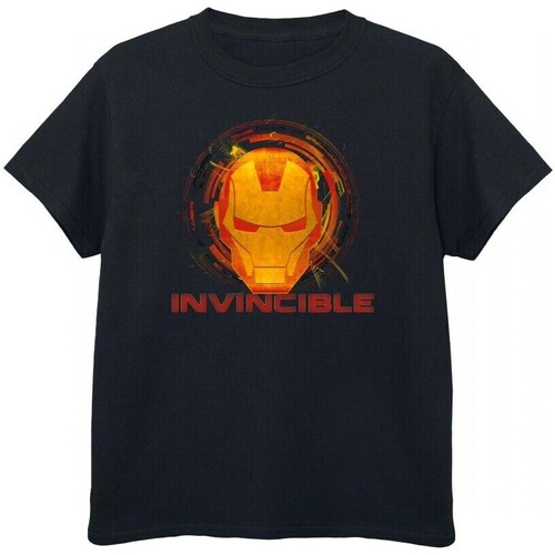 textil Niño Camisetas manga corta Iron Man Invincible Negro