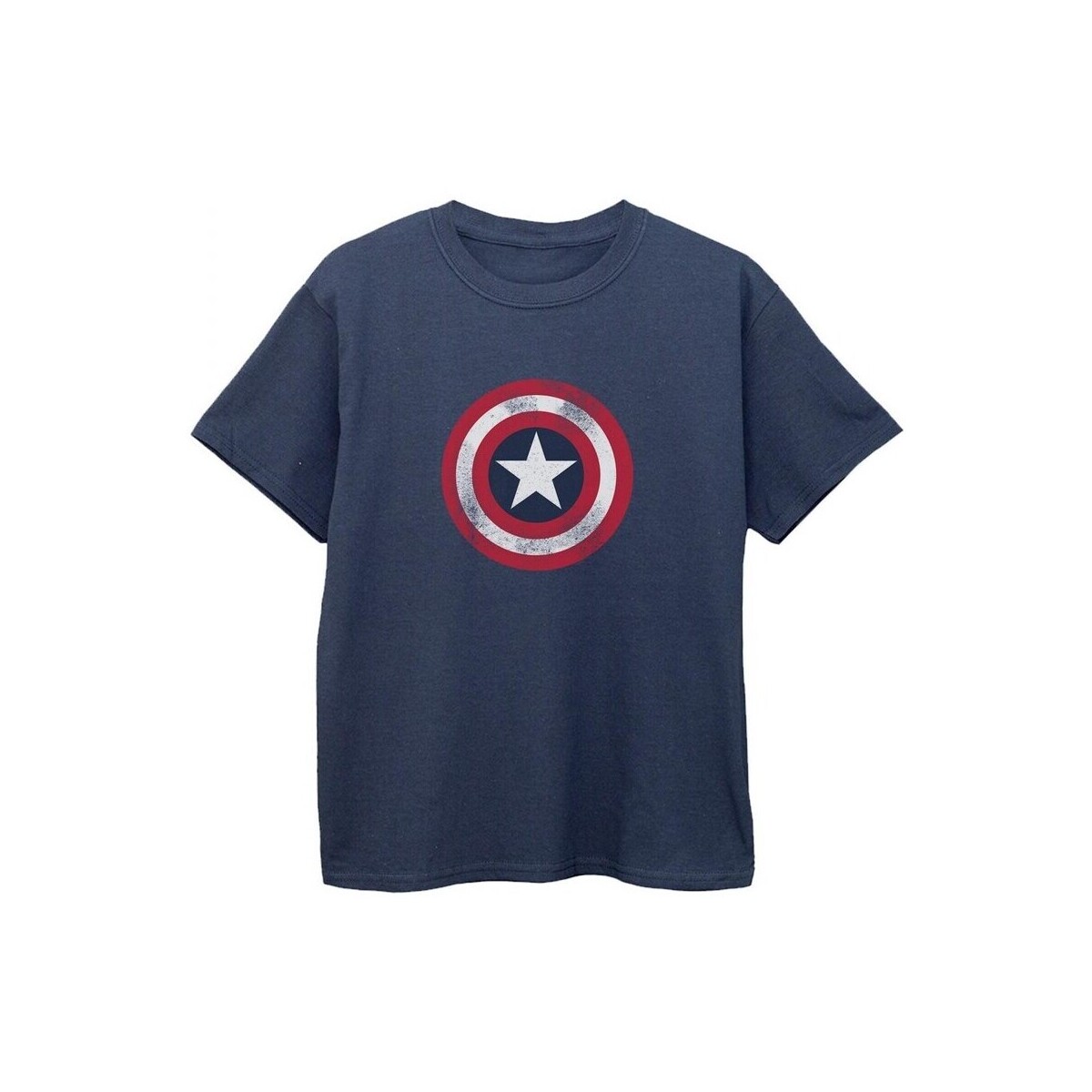 textil Niño Camisetas manga corta Captain America BI358 Azul