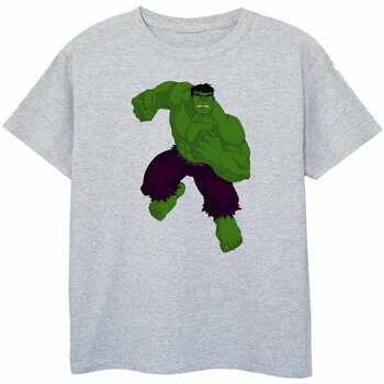 textil Niño Camisetas manga corta Hulk BI364 Verde