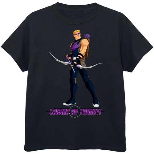 textil Niño Camisetas manga corta Hawkeye Locked On Target Negro