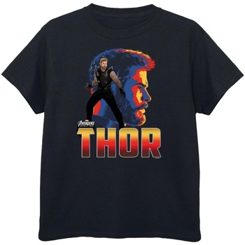 textil Niño Tops y Camisetas Avengers Infinity War BI381 Negro