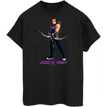 textil Camisetas manga larga Hawkeye Locked On Target Negro