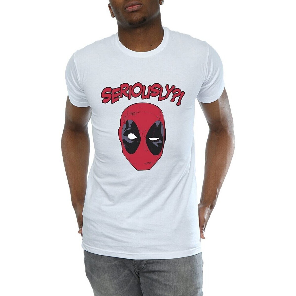 textil Camisetas manga larga Deadpool Seriously Blanco