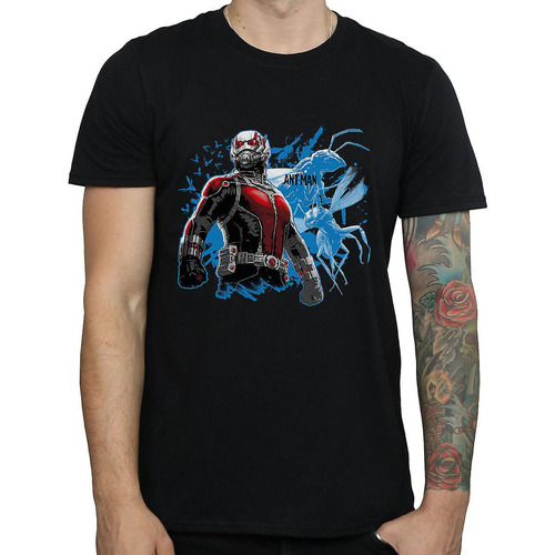 textil Hombre Camisetas manga larga Ant-Man Standing Negro