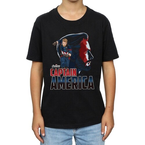 textil Niño Tops y Camisetas Avengers Infinity War BI482 Negro