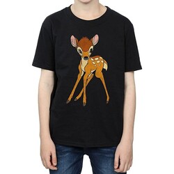 textil Niño Camisetas manga corta Bambi Classic Negro