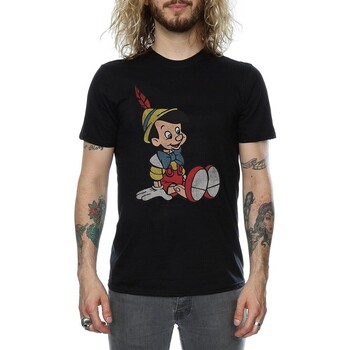 textil Hombre Camisetas manga larga Pinocchio Classic Negro