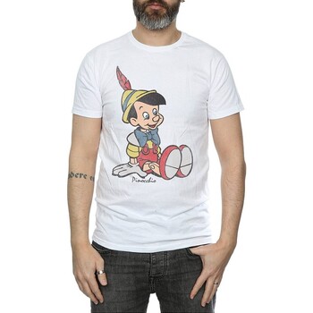 textil Hombre Camisetas manga larga Pinocchio Classic Blanco