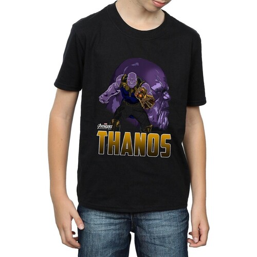 textil Niño Tops y Camisetas Avengers Infinity War BI501 Negro