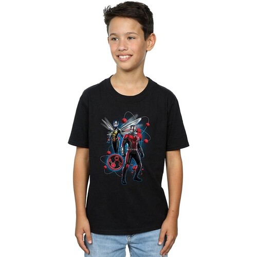 textil Niño Camisetas manga corta Ant-Man And The Wasp Particle Pose Negro