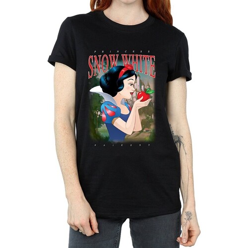 textil Mujer Camisetas manga larga Snow White And The Seven Dwarfs BI570 Negro