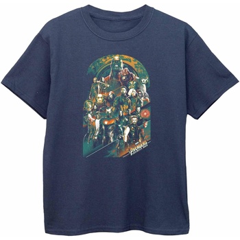 textil Niño Tops y Camisetas Avengers Infinity War BI604 Azul