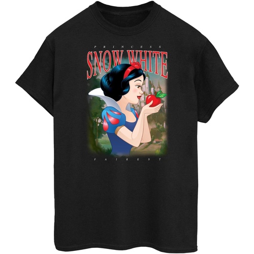 textil Hombre Camisetas manga larga Snow White And The Seven Dwarfs BI614 Negro