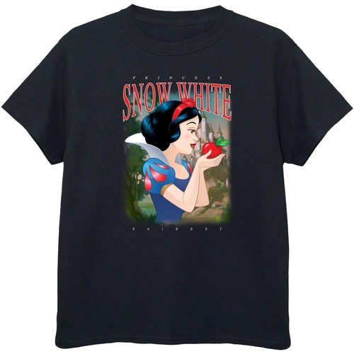 textil Niña Camisetas manga larga Snow White And The Seven Dwarfs BI616 Negro