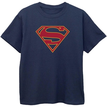 textil Niña Camisetas manga larga Supergirl BI652 Azul
