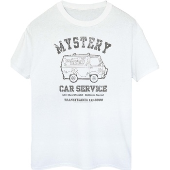 textil Mujer Camisetas manga larga Scooby Doo Mystery Car Service Blanco