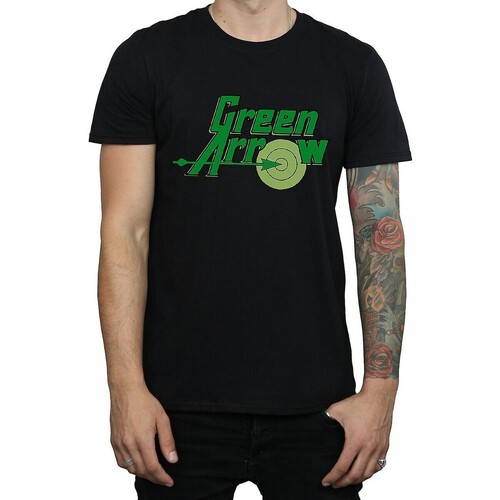 textil Hombre Camisetas manga larga Green Arrow  Negro