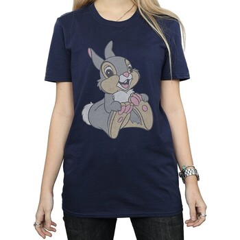 textil Mujer Camisetas manga larga Bambi  Azul