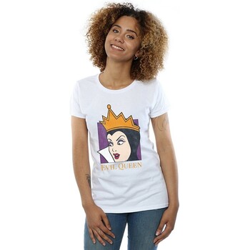 textil Mujer Camisetas manga larga Snow White And The Seven Dwarfs BI814 Blanco