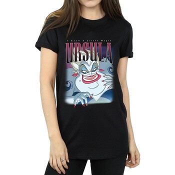 textil Mujer Camisetas manga larga The Little Mermaid BI838 Negro