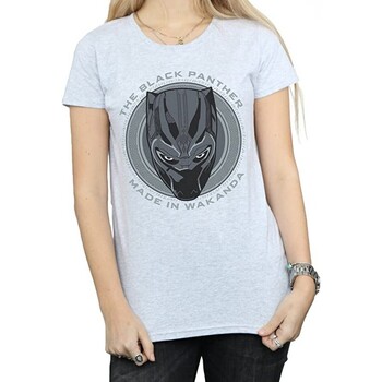 textil Mujer Camisetas manga larga Black Panther  Gris
