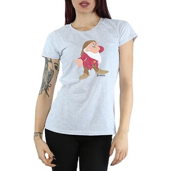 textil Mujer Camisetas manga larga Snow White And The Seven Dwarfs Classic Gris