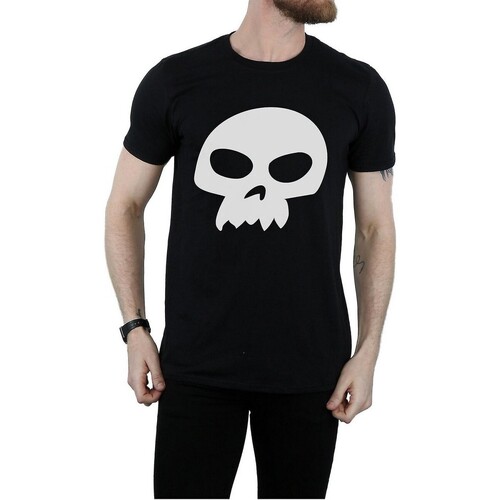 textil Hombre Camisetas manga larga Toy Story Sid's Skull Negro