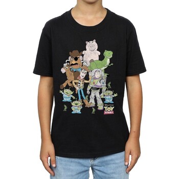 textil Niño Camisetas manga corta Toy Story BI934 Negro
