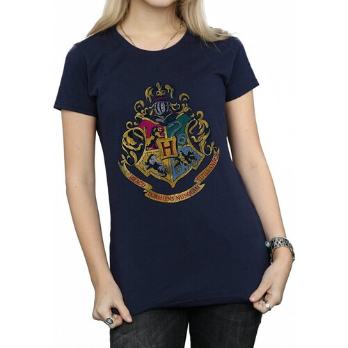 textil Mujer Camisetas manga larga Harry Potter BI948 Azul