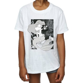 textil Niña Camisetas manga larga The Little Mermaid BI961 Blanco