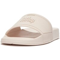 Zapatos Mujer Chanclas FitFlop iQUSHION SLIDES Rose Foam Negro