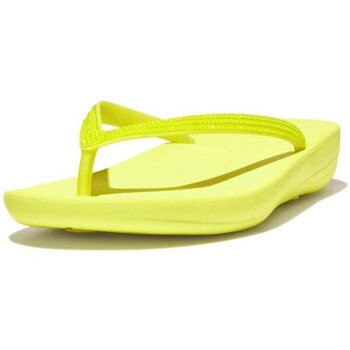 Zapatos Mujer Zuecos (Mules) FitFlop IQUSHION ERGONOMIC YELLOW Negro